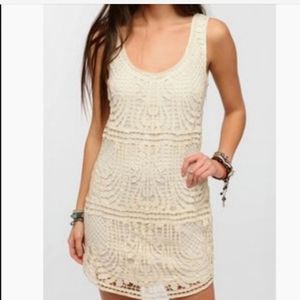 Boho lace crochet dress 👗